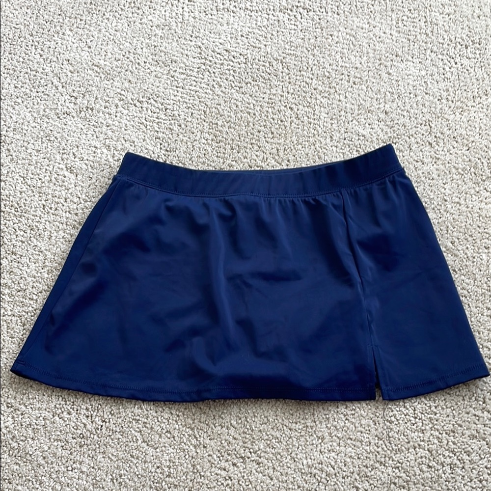Women's Navy Swim Skirt